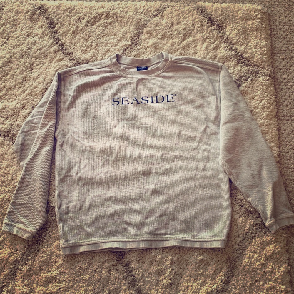 Seaside Style Oat Camden Sweatshirt - Medium